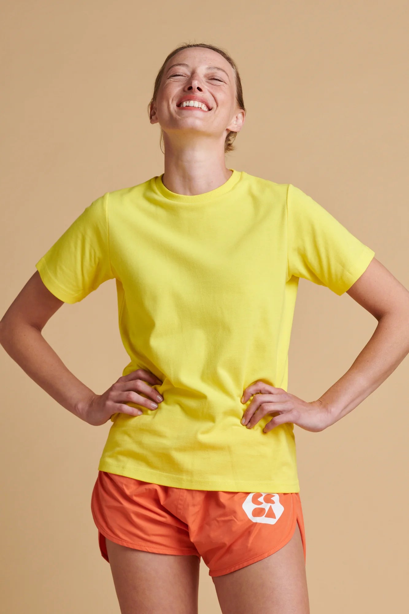 Plain Breathable T-Shirt – Plastic Free – Canary Yellow