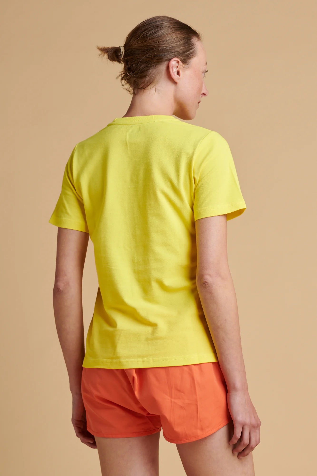 Plain Breathable T-Shirt – Plastic Free – Canary Yellow