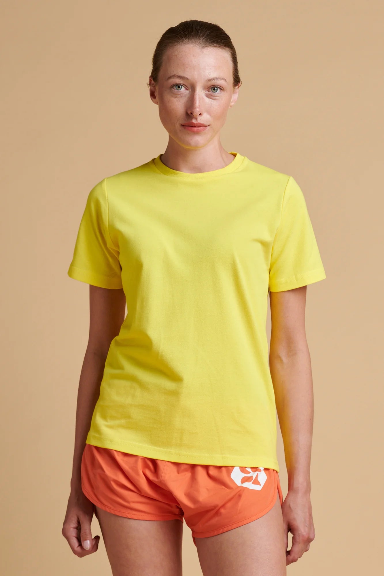 Plain Breathable T-Shirt – Plastic Free – Canary Yellow
