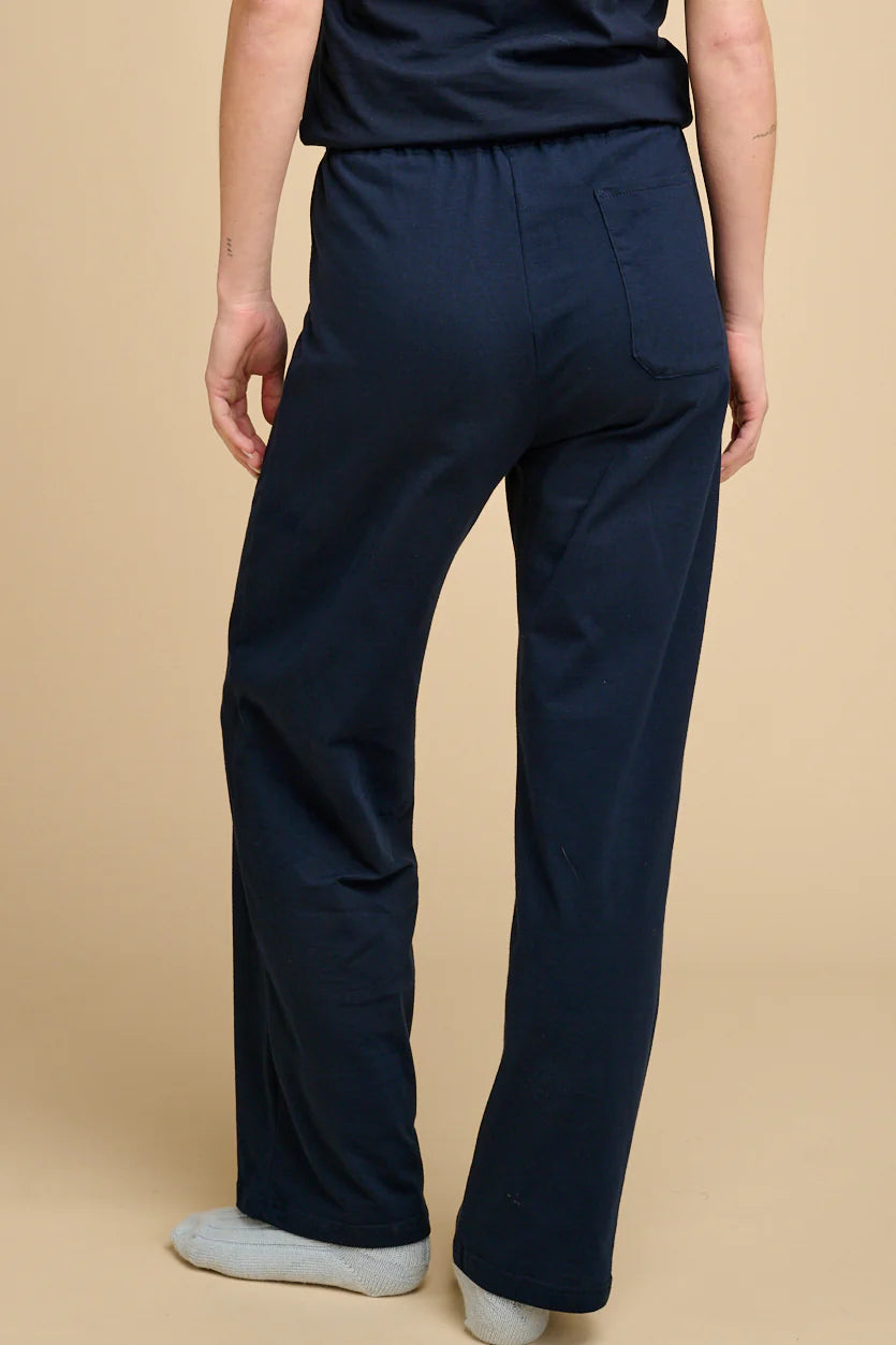 Jersey Pyjama Trousers – Plastic Free – Navy